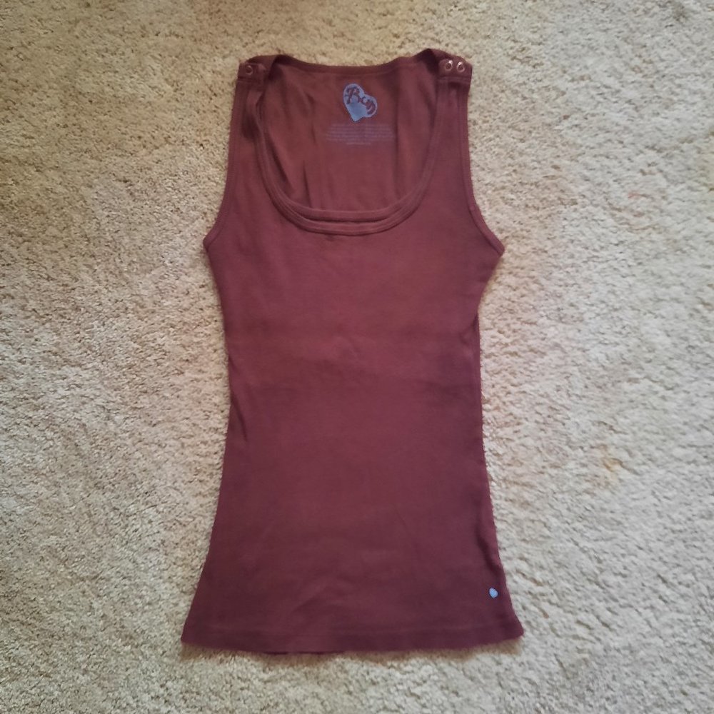 Bun Maternity Long Tank Top